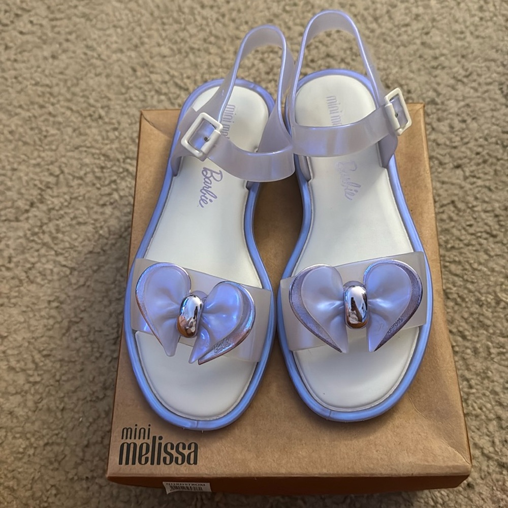 Mini Melissa X Barbie Mini Mar Sandals